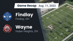 Recap: Findlay  vs. Wayne  2022