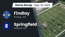Recap: Findlay  vs. Springfield  2023