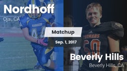 Matchup: Nordhoff vs. Beverly Hills  2017