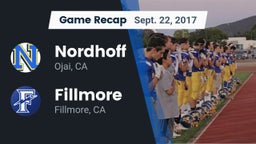 Recap: Nordhoff  vs. Fillmore  2017