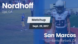 Matchup: Nordhoff vs. San Marcos  2017