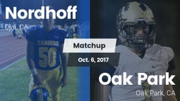 Matchup: Nordhoff vs. Oak Park  2017