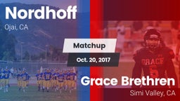 Matchup: Nordhoff vs. Grace Brethren  2017