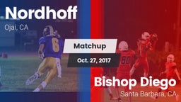 Matchup: Nordhoff vs. Bishop Diego  2017