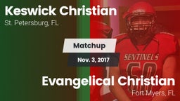 Matchup: Keswick Christian vs. Evangelical Christian  2017