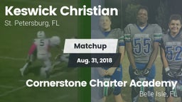 Matchup: Keswick Christian vs. Cornerstone Charter Academy 2018