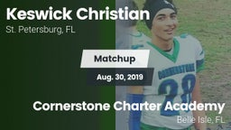 Matchup: Keswick Christian vs. Cornerstone Charter Academy 2019