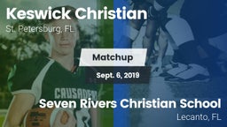 Matchup: Keswick Christian vs. Seven Rivers Christian School 2019