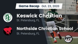 Recap: Keswick Christian  vs. Northside Christian School 2020