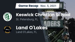 Recap: Keswick Christian School vs. Land O'Lakes  2021