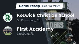 Recap: Keswick Christian School vs. First Academy  2022