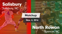 Matchup: Salisbury vs. North Rowan  2016
