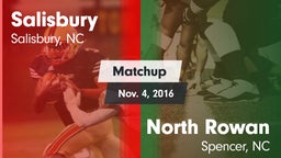Matchup: Salisbury vs. North Rowan  2016