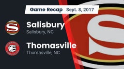 Recap: Salisbury  vs. Thomasville  2017