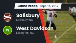 Recap: Salisbury  vs. West Davidson  2017