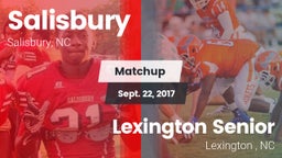 Matchup: Salisbury vs. Lexington Senior  2017
