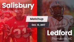 Matchup: Salisbury vs. Ledford  2017