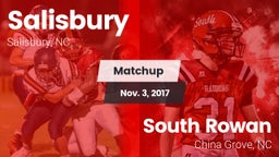 Matchup: Salisbury vs. South Rowan  2017