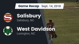 Recap: Salisbury  vs. West Davidson  2018