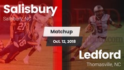 Matchup: Salisbury vs. Ledford  2018