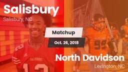 Matchup: Salisbury vs. North Davidson  2018