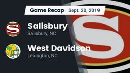 Recap: Salisbury  vs. West Davidson  2019