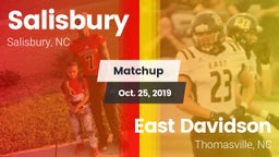 Matchup: Salisbury vs. East Davidson  2019