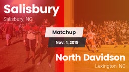 Matchup: Salisbury vs. North Davidson  2019