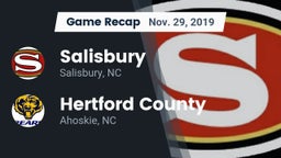 Recap: Salisbury  vs. Hertford County  2019