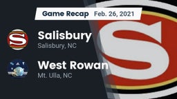 Recap: Salisbury  vs. West Rowan  2021