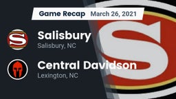 Recap: Salisbury  vs. Central Davidson  2021
