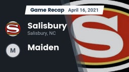 Recap: Salisbury  vs. Maiden 2021