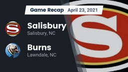 Recap: Salisbury  vs. Burns  2021