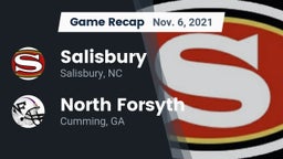 Recap: Salisbury  vs. North Forsyth  2021