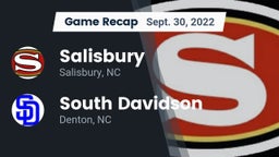 Recap: Salisbury  vs. South Davidson  2022