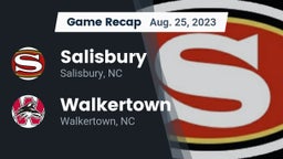 Recap: Salisbury  vs. Walkertown  2023