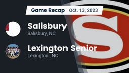 Recap: Salisbury  vs. Lexington Senior  2023
