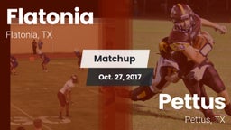 Matchup: Flatonia vs. Pettus  2017