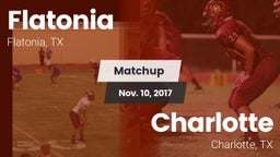 Matchup: Flatonia vs. Charlotte  2017