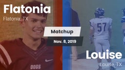 Matchup: Flatonia vs. Louise  2019