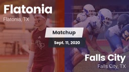 Matchup: Flatonia vs. Falls City  2020