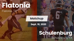 Matchup: Flatonia vs. Schulenburg  2020