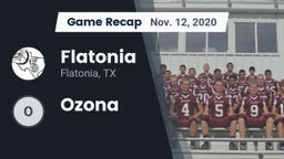 Recap: Flatonia  vs. Ozona 2020