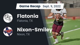Recap: Flatonia  vs. Nixon-Smiley  2022