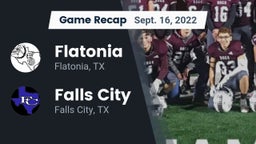 Recap: Flatonia  vs. Falls City  2022