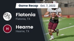 Recap: Flatonia  vs. Hearne  2022