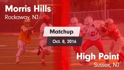 Matchup: Morris Hills vs. High Point  2016