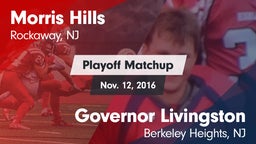 Matchup: Morris Hills vs. Governor Livingston  2016