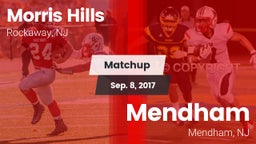 Matchup: Morris Hills vs. Mendham  2017