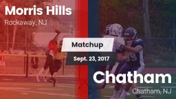 Matchup: Morris Hills vs. Chatham  2017